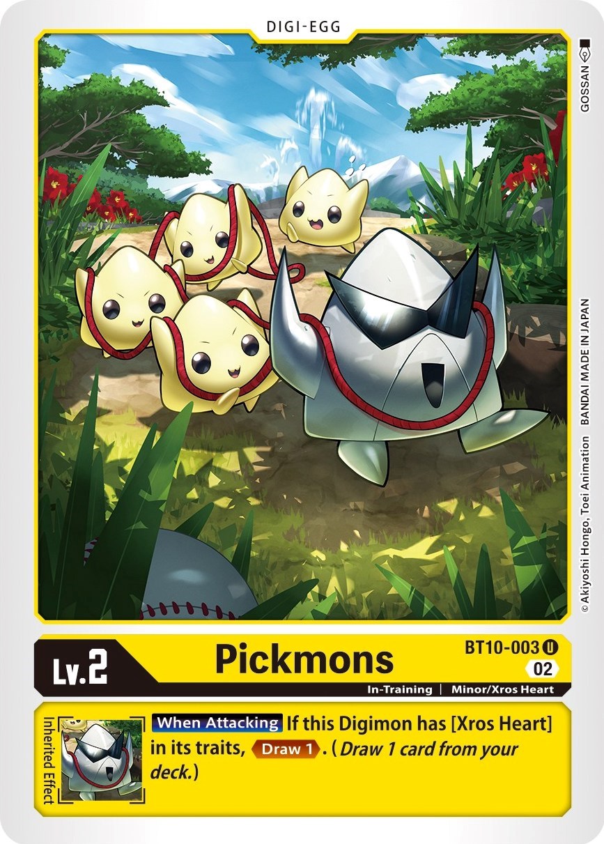 Pickmons [BT10-003] [Xros Encounter] | Anubis Games and Hobby