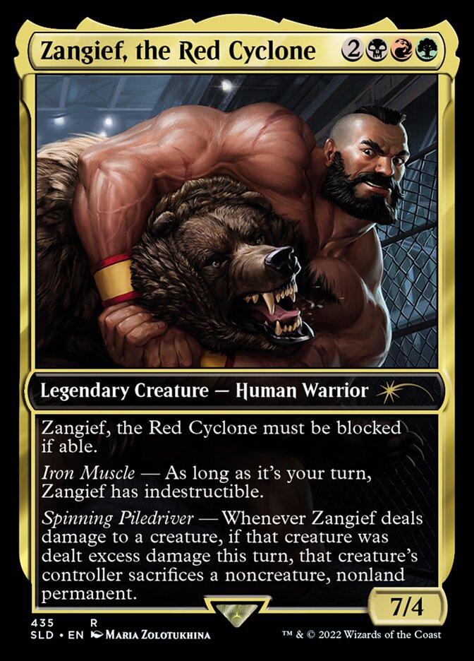 Zangief, the Red Cyclone [Secret Lair Drop Series] | Anubis Games and Hobby