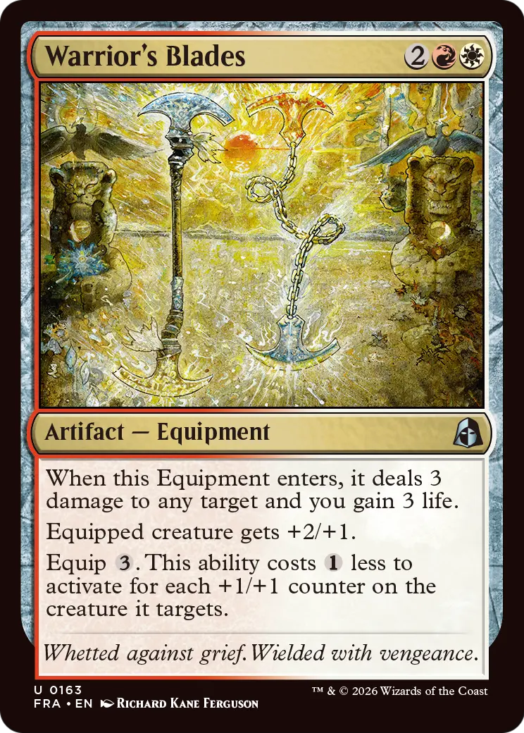 Warrior's Blades [Reality Fracture] | Anubis Games and Hobby