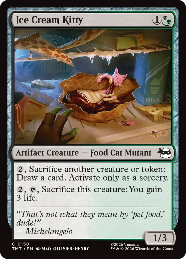 Ice Cream Kitty [Teenage Mutant Ninja Turtles] | Anubis Games and Hobby