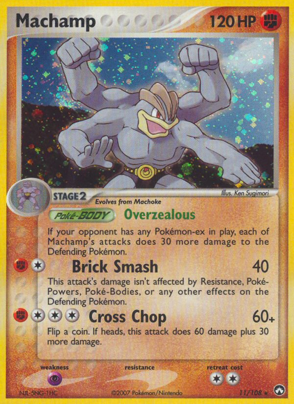 Machamp (11/108) [EX: Power Keepers] | Anubis Games and Hobby