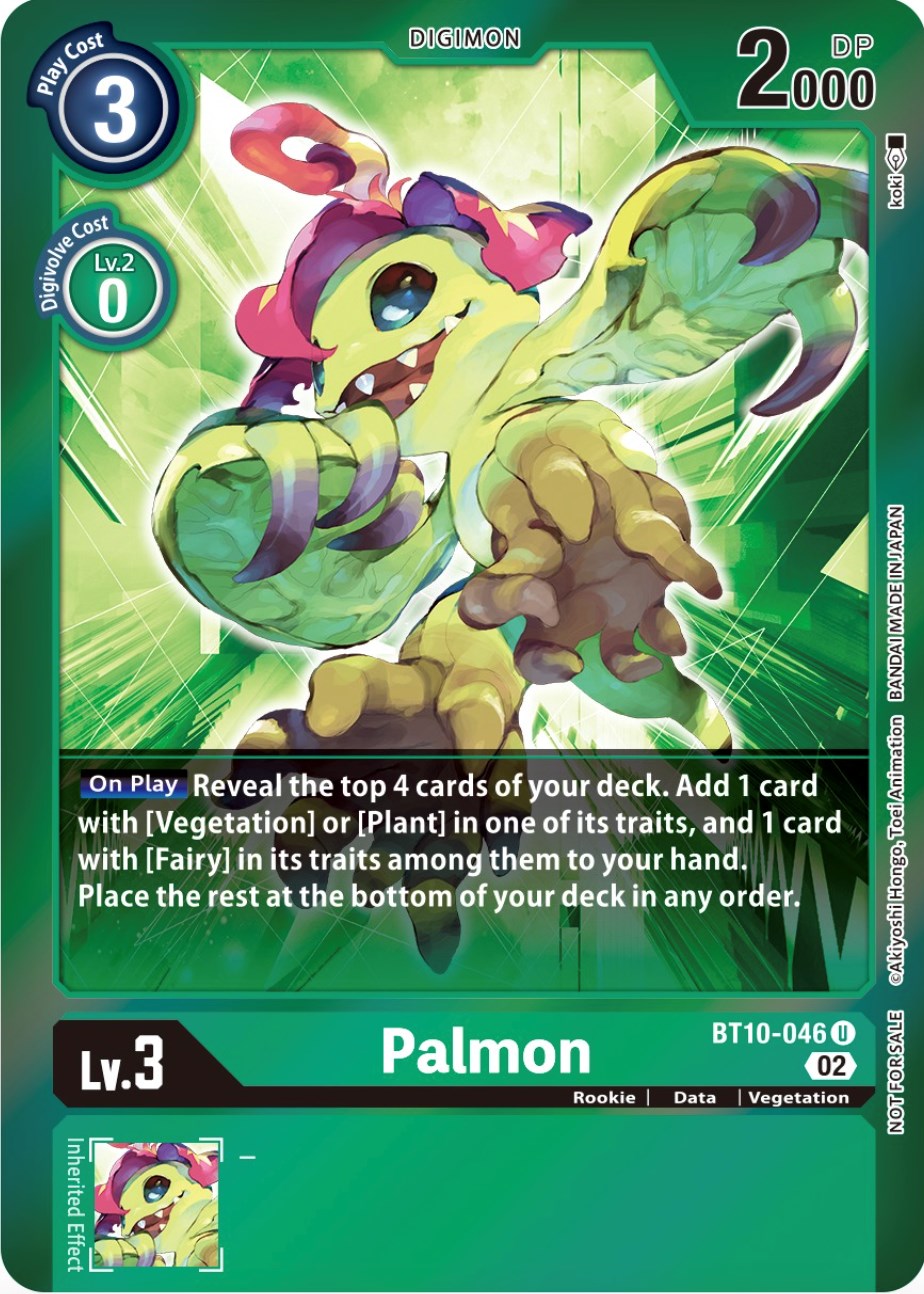 Palmon [BT10-046] (Event Pack 4) [Xros Encounter Promos] | Anubis Games and Hobby