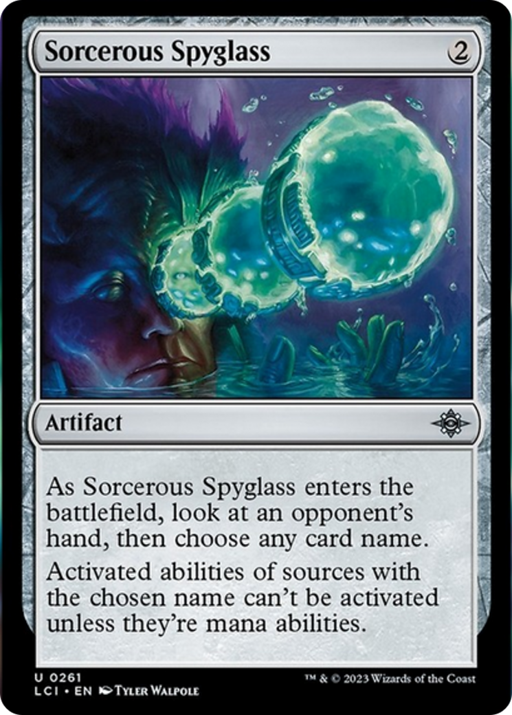 Sorcerous Spyglass [The Lost Caverns of Ixalan] | Anubis Games and Hobby