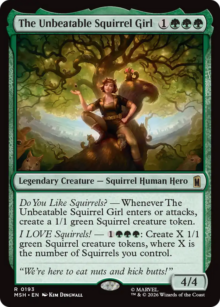 The Unbeatable Squirrel Girl [Marvel Super Heroes] | Anubis Games and Hobby