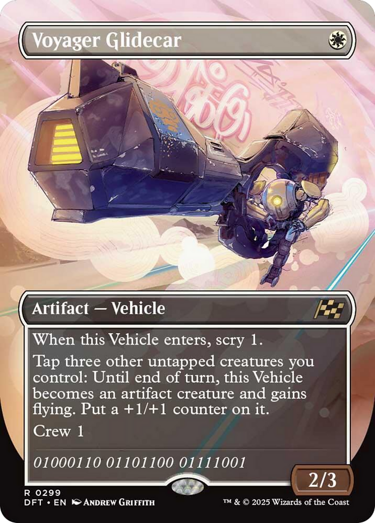 Voyager Glidecar (Borderless) [Aetherdrift] | Anubis Games and Hobby