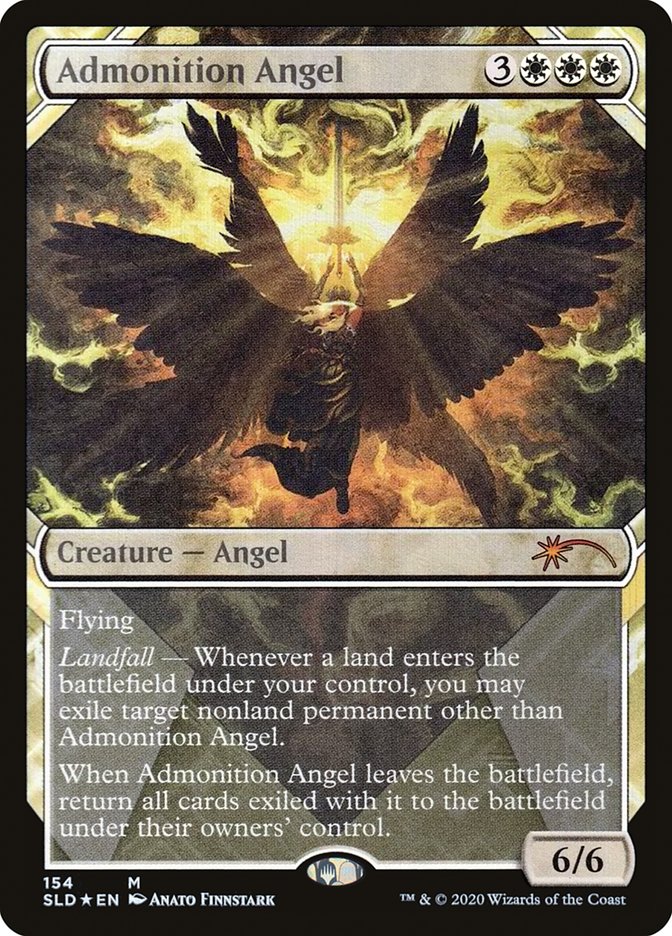 Admonition Angel [Secret Lair Drop Series] | Anubis Games and Hobby