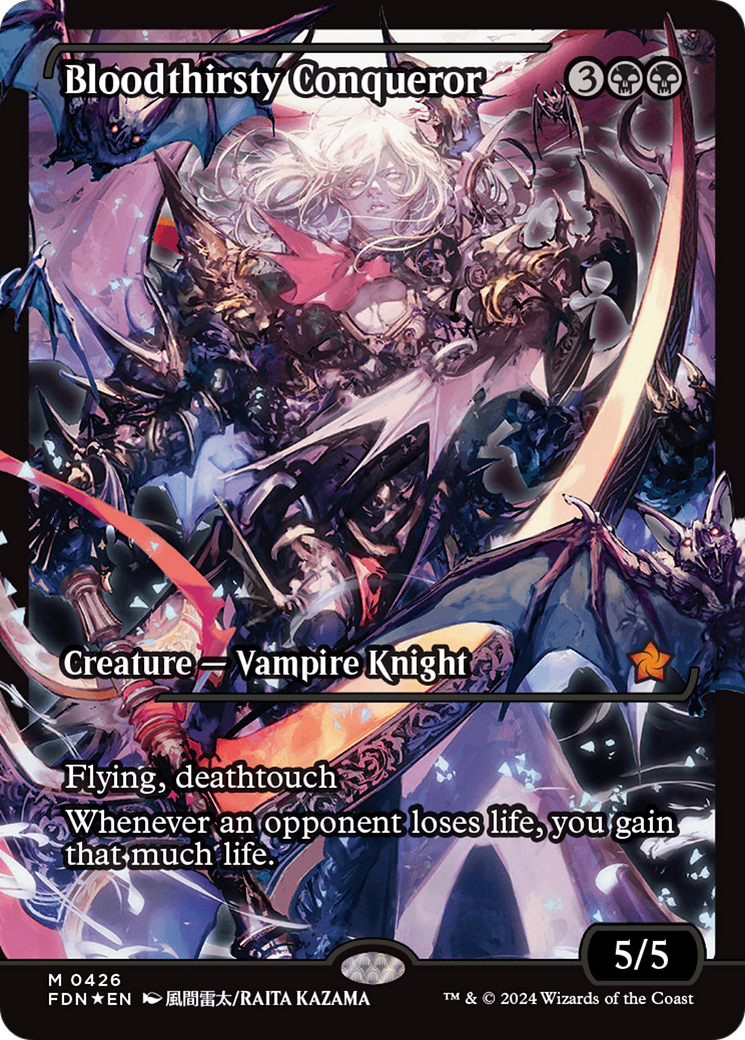 Bloodthirsty Conqueror (Showcase) [Foundations] | Anubis Games and Hobby