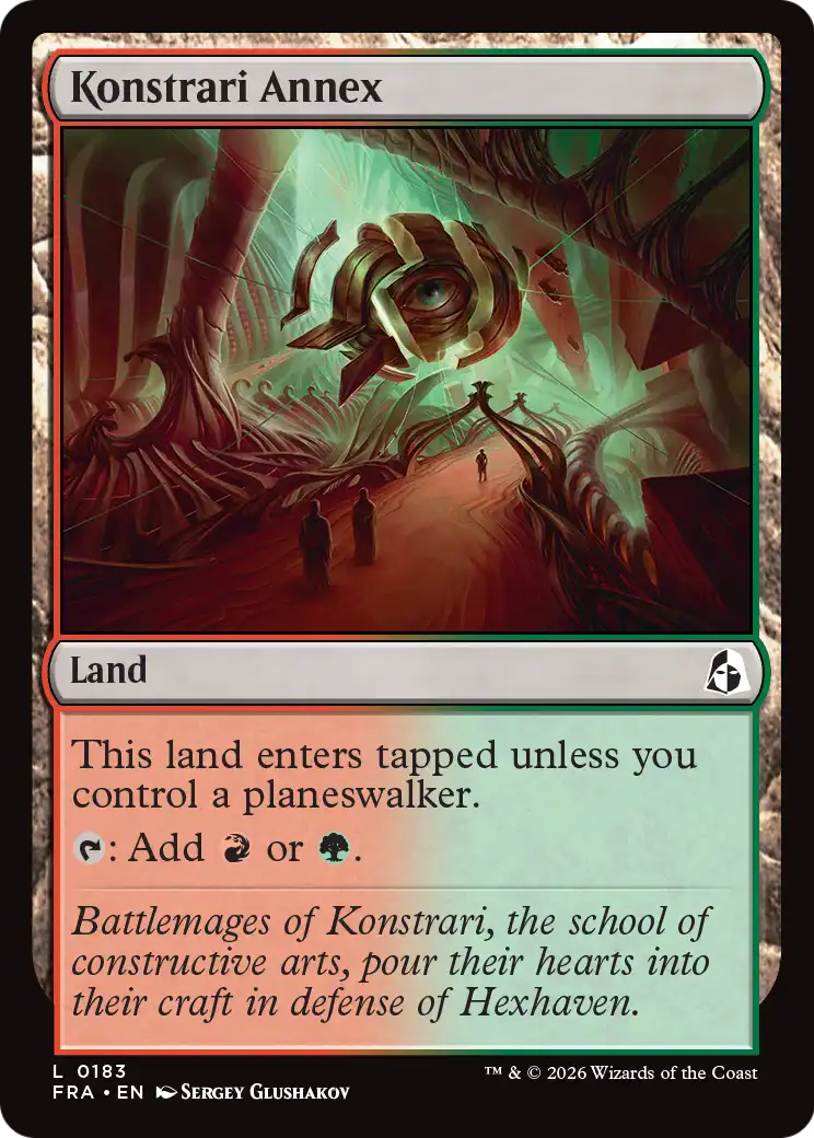 Konstrari Annex [Reality Fracture] | Anubis Games and Hobby