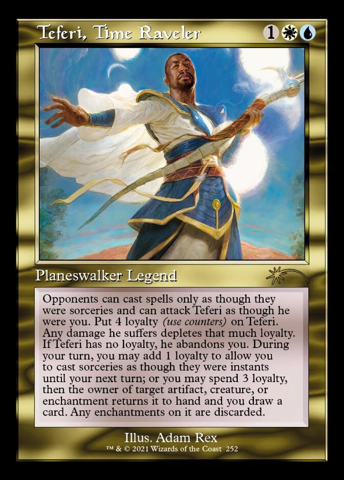 Teferi, Time Raveler (Retro) [Secret Lair Drop Series] | Anubis Games and Hobby