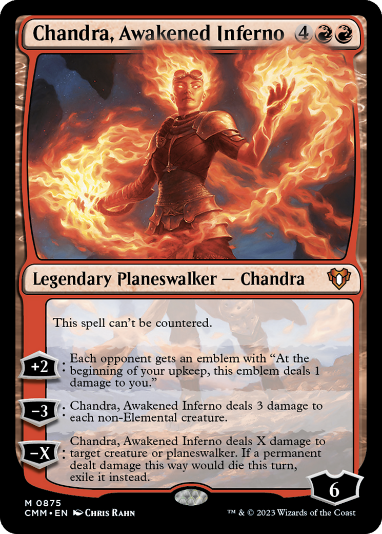 Chandra, Awakened Inferno [Commander Masters] | Anubis Games and Hobby