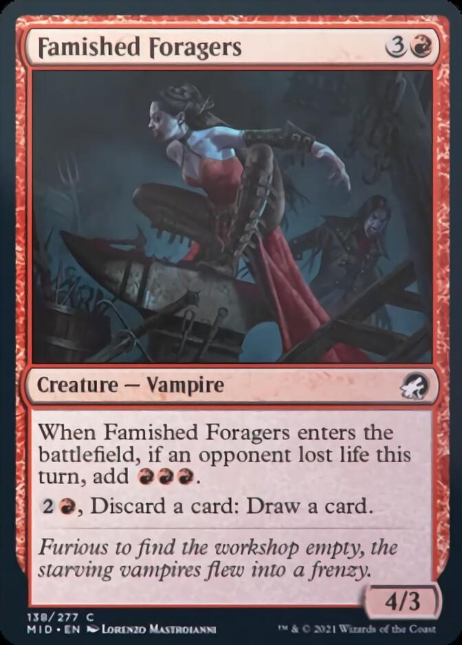 Famished Foragers [Innistrad: Midnight Hunt] | Anubis Games and Hobby