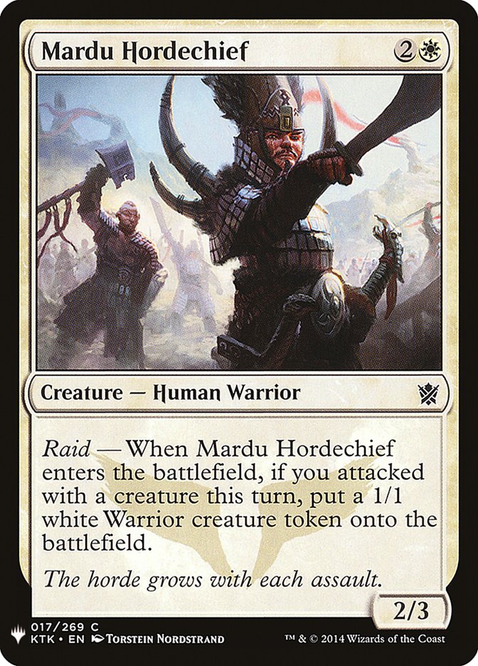 Mardu Hordechief [Mystery Booster] | Anubis Games and Hobby