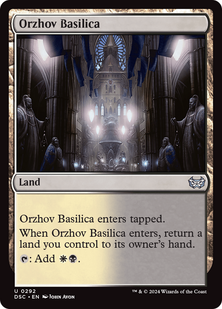 Orzhov Basilica [Duskmourn: House of Horror Commander] | Anubis Games and Hobby