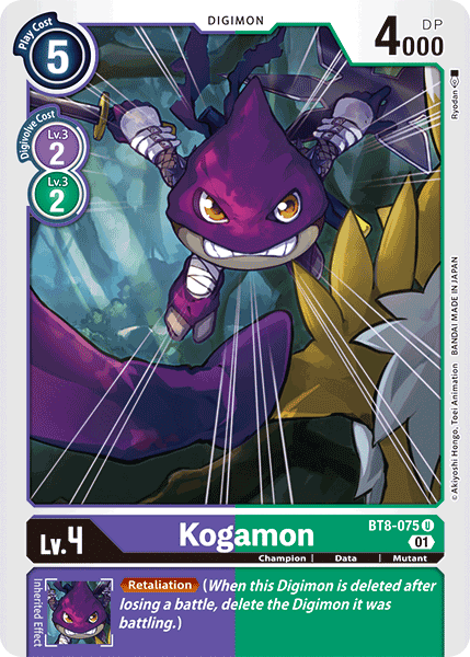 Kogamon [BT8-075] [New Awakening] | Anubis Games and Hobby