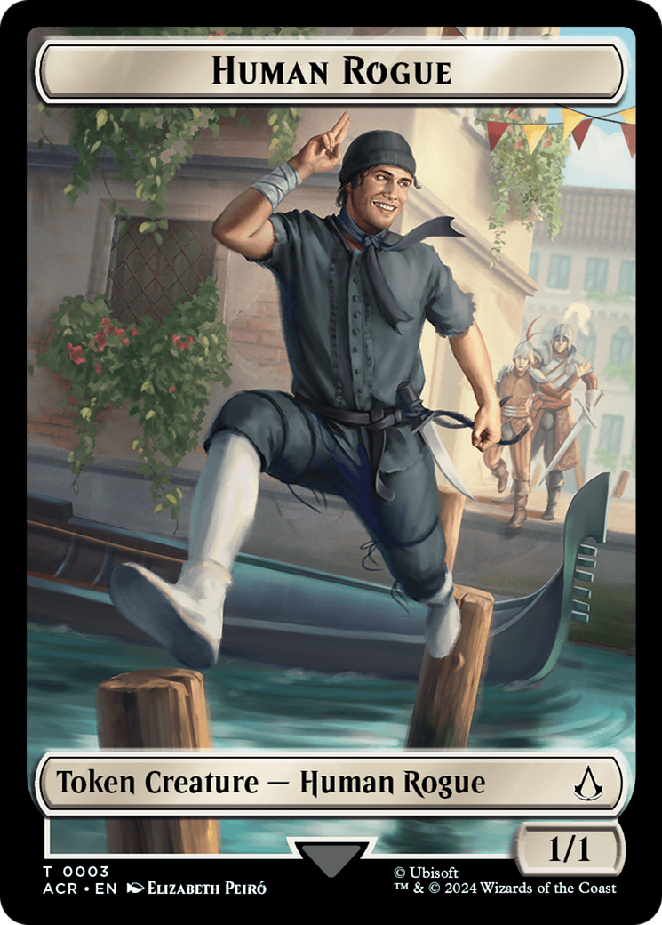 Human Rogue Token [Assassin's Creed Tokens] | Anubis Games and Hobby