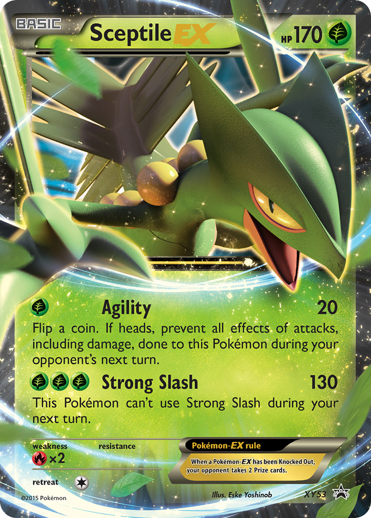 Sceptile EX (XY53) [XY: Black Star Promos] | Anubis Games and Hobby