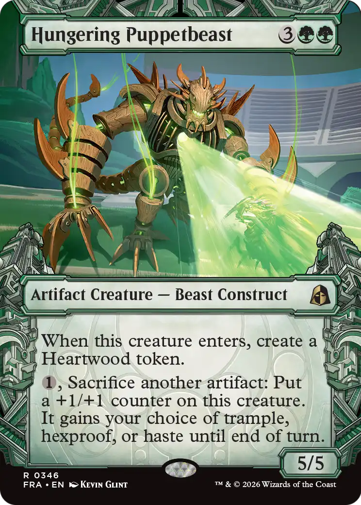 Hungering Puppetbeast (Showcase) [Reality Fracture] | Anubis Games and Hobby