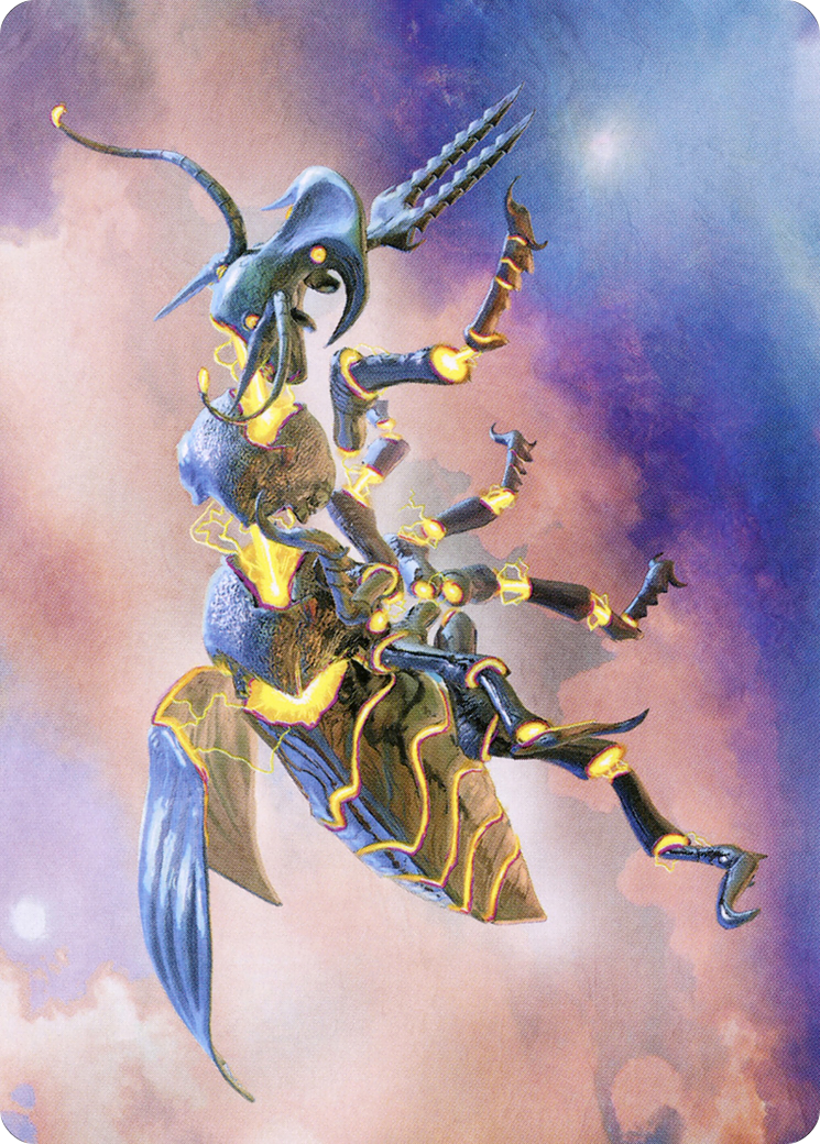 Zabaz, the Glimmerwasp Art Card [Modern Horizons 2 Art Series] | Anubis Games and Hobby