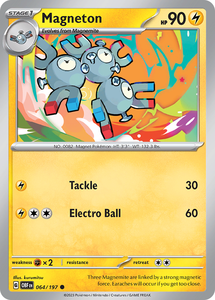 Magneton (064/197) [Scarlet & Violet: Obsidian Flames] | Anubis Games and Hobby