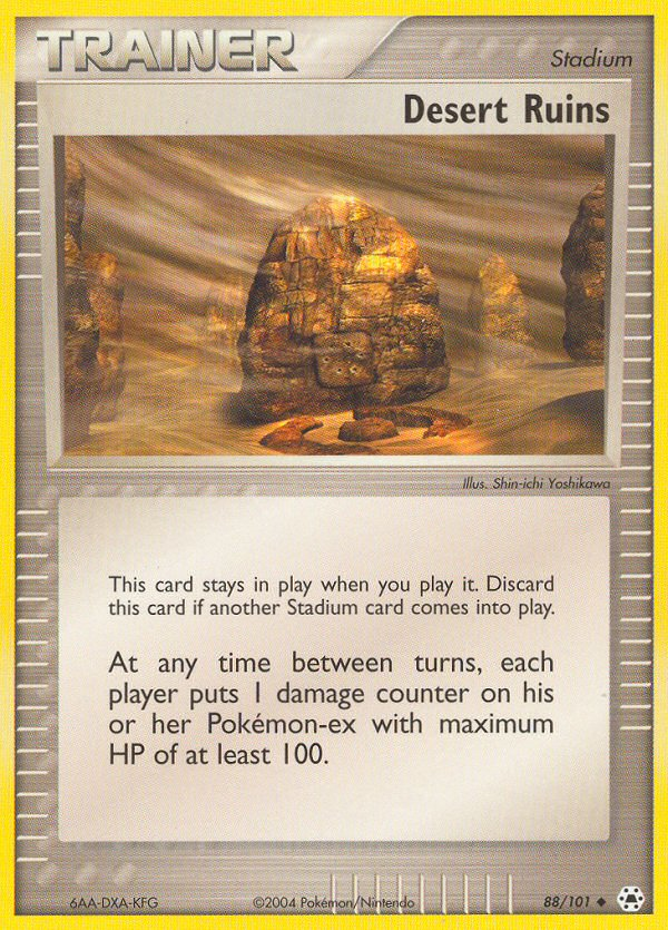 Desert Ruins (88/101) [EX: Hidden Legends] | Anubis Games and Hobby