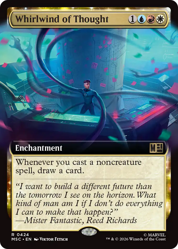 Whirlwind of Thought (Extended Art) [Marvel Super Heroes Commander] | Anubis Games and Hobby