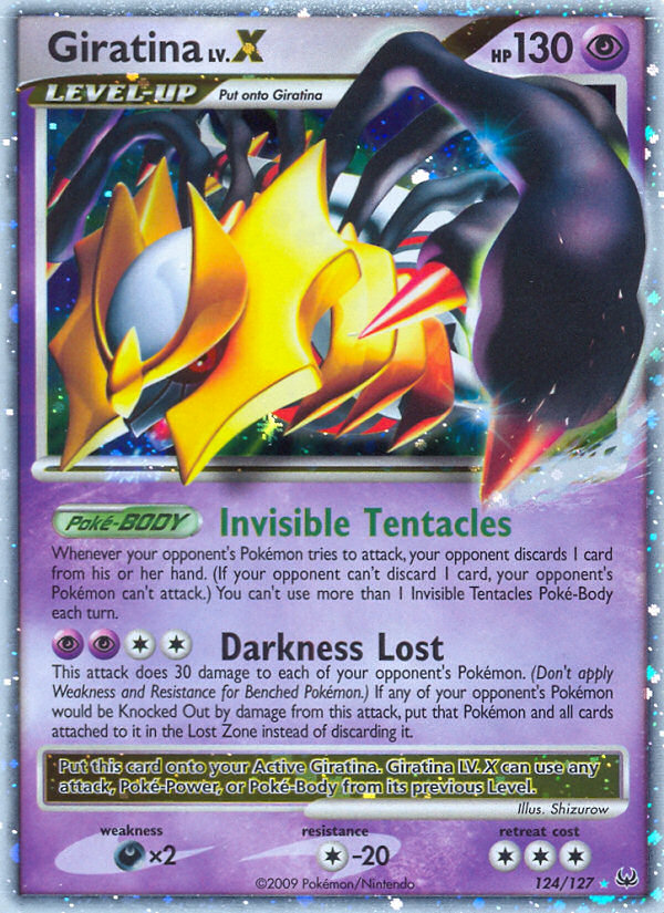 Giratina LV.X (124/127) [Platinum: Base Set] | Anubis Games and Hobby