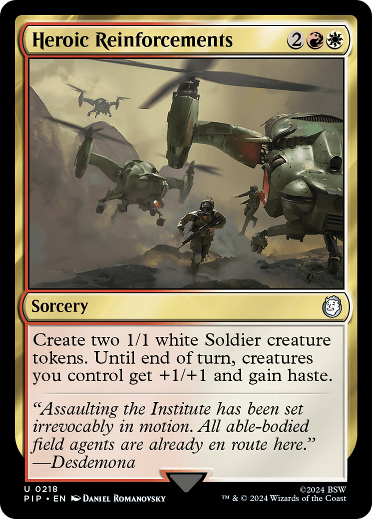 Heroic Reinforcements [Fallout] | Anubis Games and Hobby