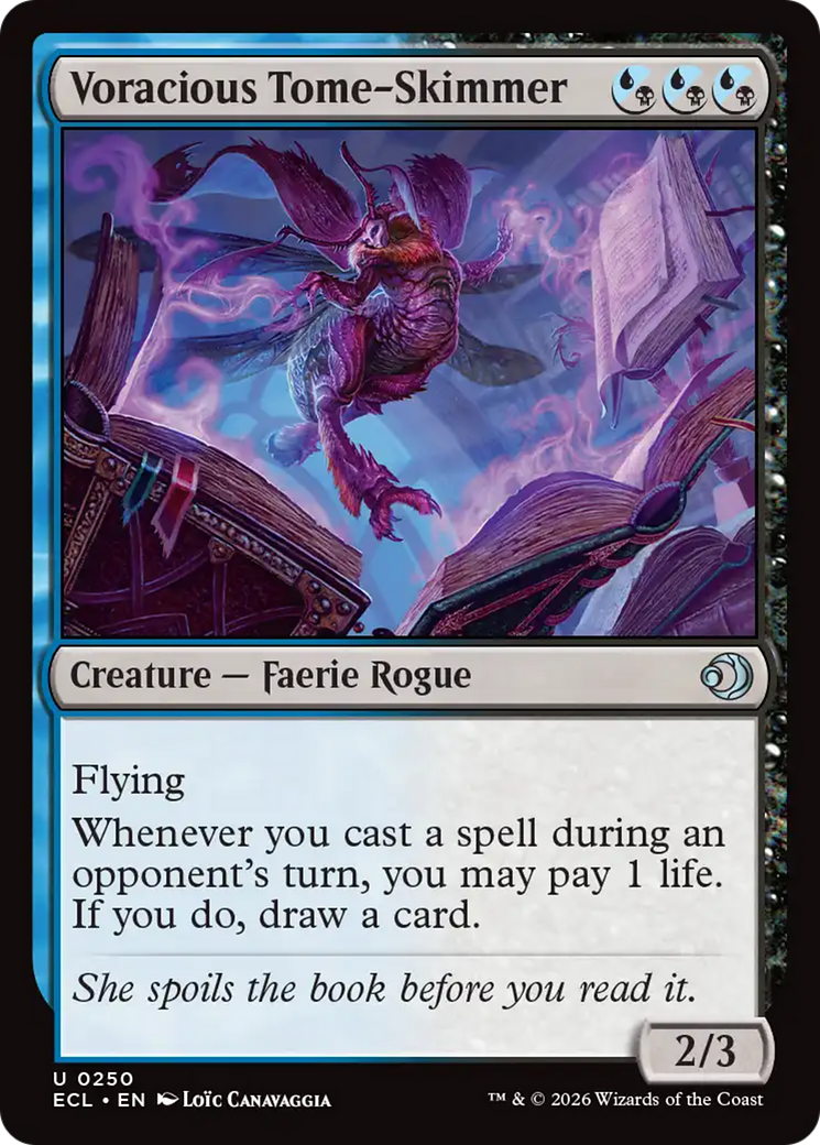 Voracious Tome-Skimmer [Lorwyn Eclipsed] | Anubis Games and Hobby