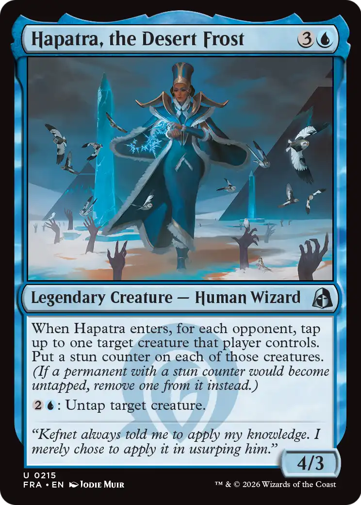 Hapatra, the Desert Frost [Reality Fracture] | Anubis Games and Hobby