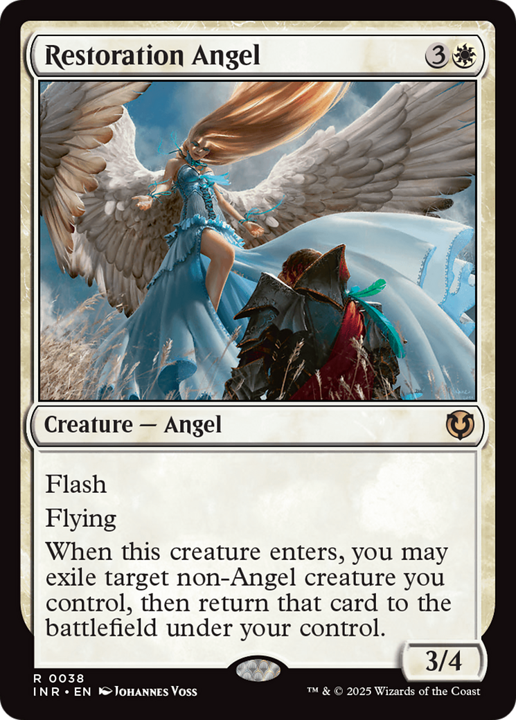 Restoration Angel [Innistrad Remastered] | Anubis Games and Hobby