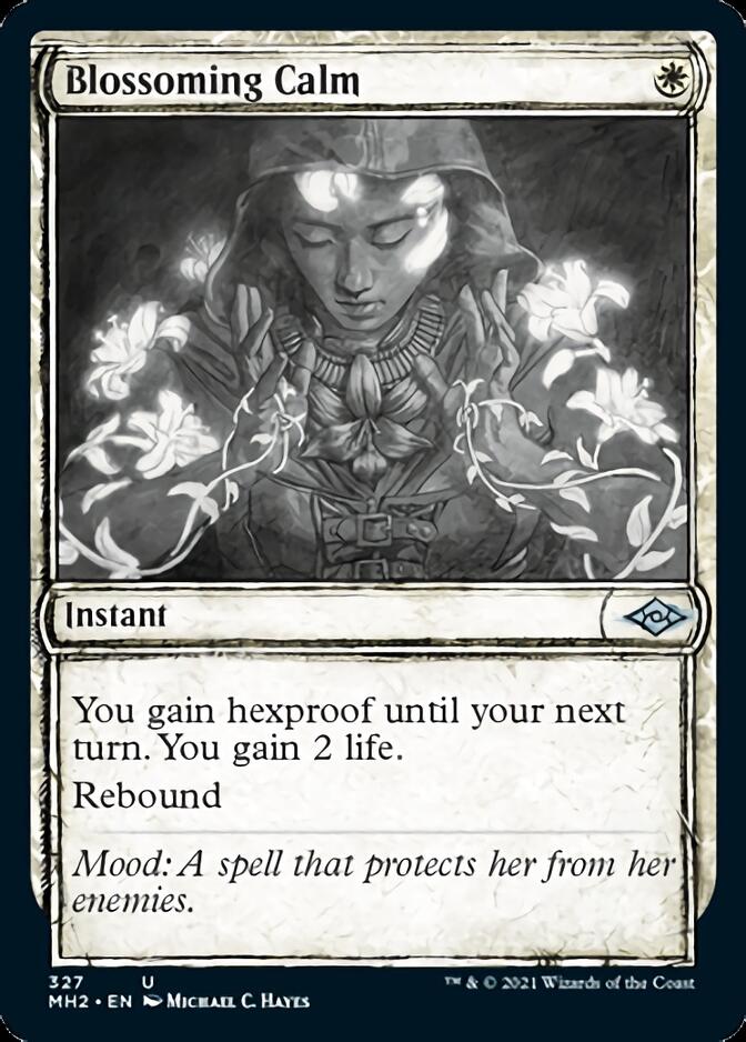 Blossoming Calm (Sketch) [Modern Horizons 2] | Anubis Games and Hobby