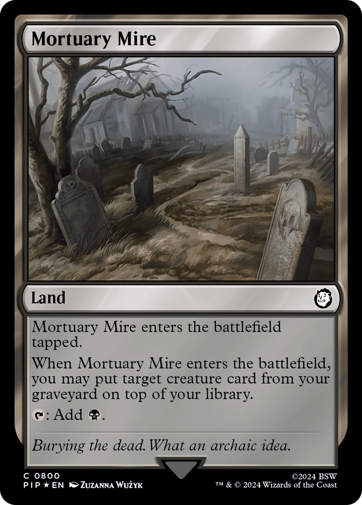 Mortuary Mire (Surge Foil) [Fallout] | Anubis Games and Hobby