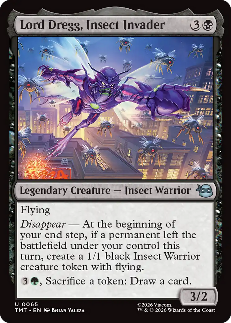 Lord Dregg, Insect Invader [Teenage Mutant Ninja Turtles] | Anubis Games and Hobby