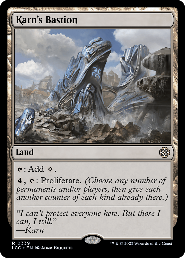 Karn's Bastion [The Lost Caverns of Ixalan Commander] | Anubis Games and Hobby