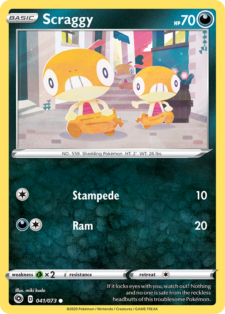 Scraggy (041/073) [Sword & Shield: Champion's Path] | Anubis Games and Hobby