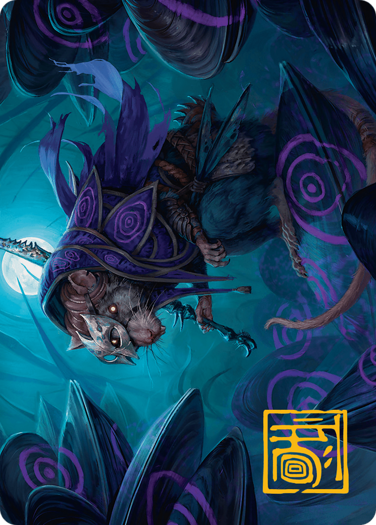 Nightwhorl Hermit Art Card (Gold-Stamped Signature) [Bloomburrow Art Series] | Anubis Games and Hobby