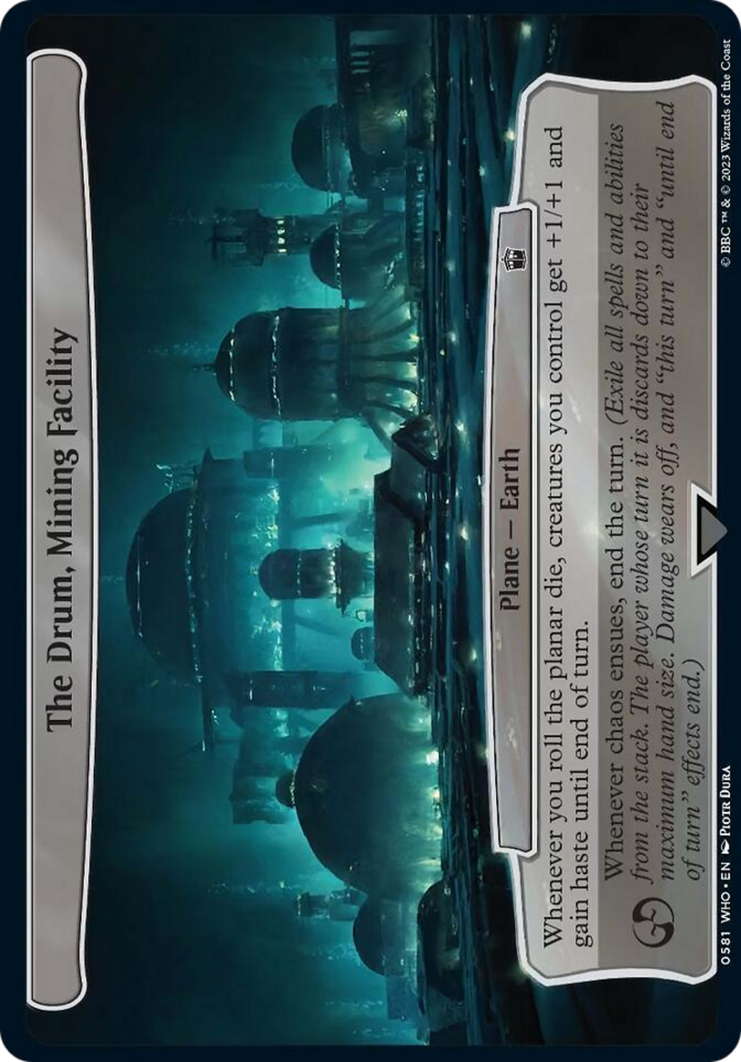 The Drum, Mining Facility [Doctor Who] | Anubis Games and Hobby