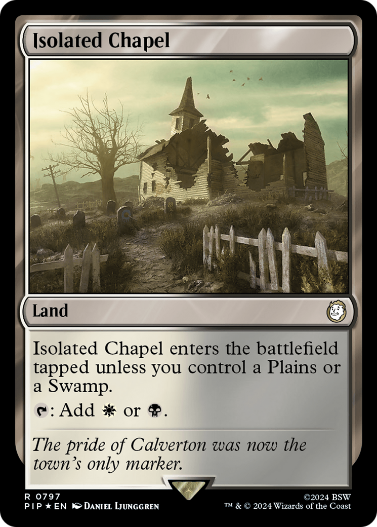 Isolated Chapel (Surge Foil) [Fallout] | Anubis Games and Hobby