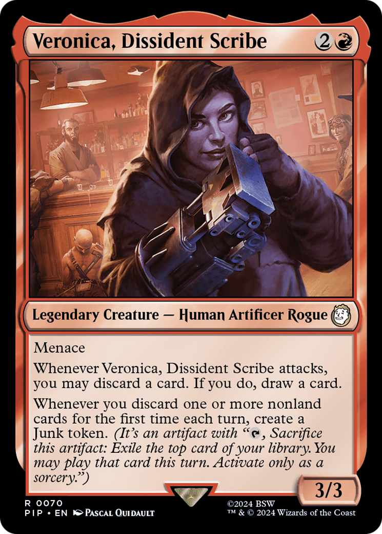 Veronica, Dissident Scribe [Fallout] | Anubis Games and Hobby