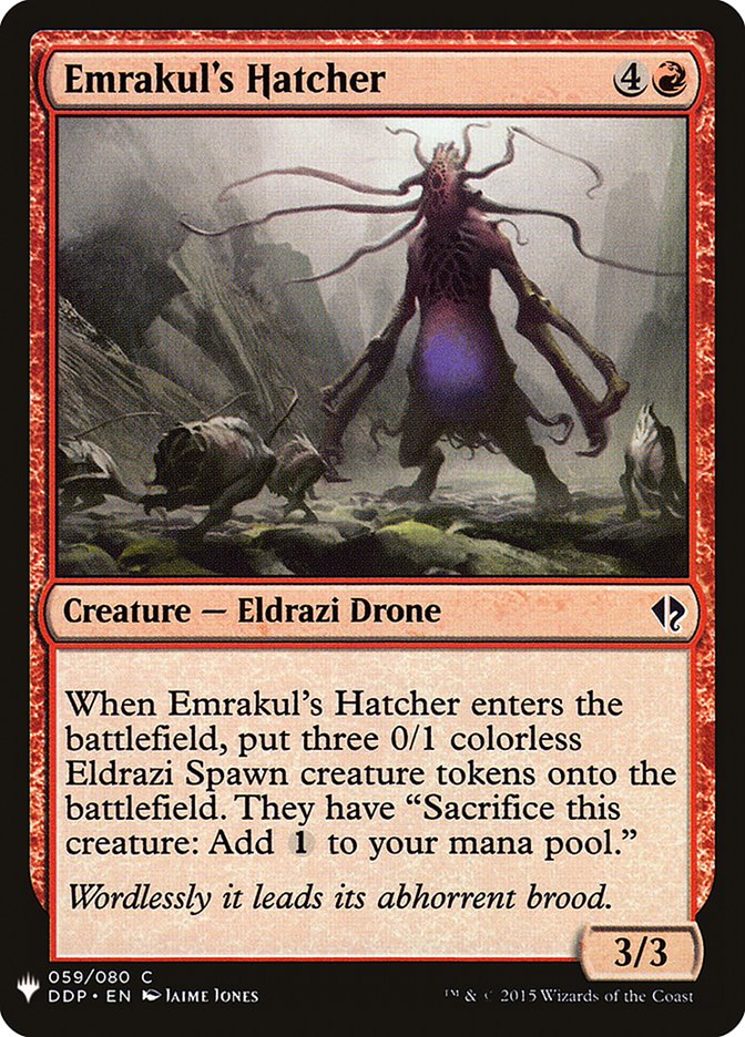 Emrakul's Hatcher [Mystery Booster] | Anubis Games and Hobby