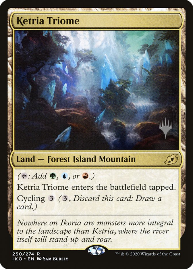 Ketria Triome (Promo Pack) [Ikoria: Lair of Behemoths Promos] | Anubis Games and Hobby