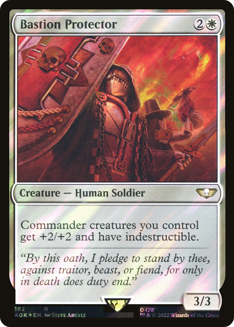 Bastion Protector (Surge Foil) [Marvel Super Heroes Commander] | Anubis Games and Hobby
