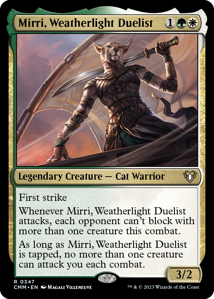 Mirri, Weatherlight Duelist [Commander Masters] | Anubis Games and Hobby