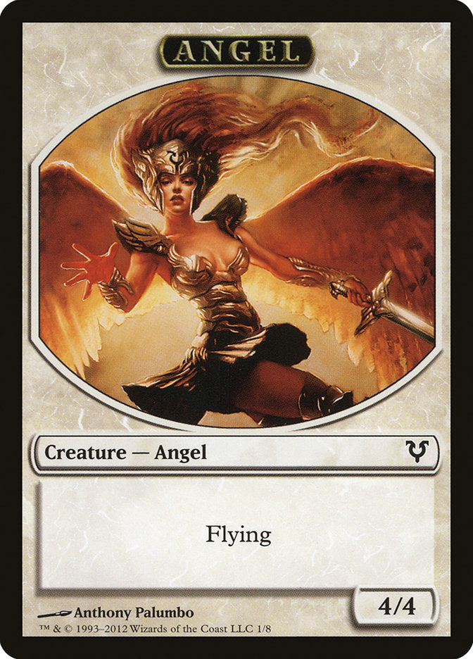 Angel Token [Avacyn Restored Tokens] | Anubis Games and Hobby
