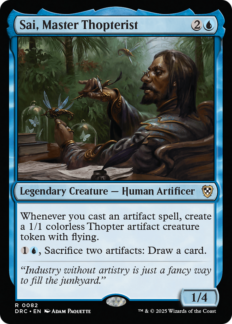 Sai, Master Thopterist [Aetherdrift Commander] | Anubis Games and Hobby