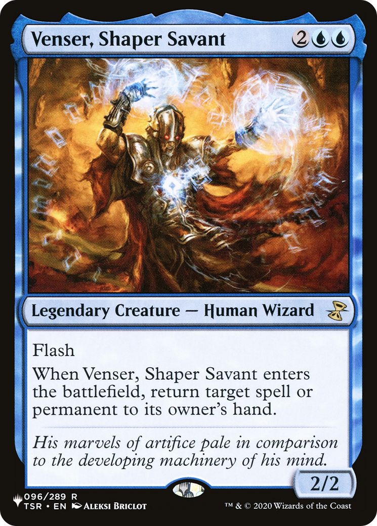 Venser, Shaper Savant [The List] | Anubis Games and Hobby