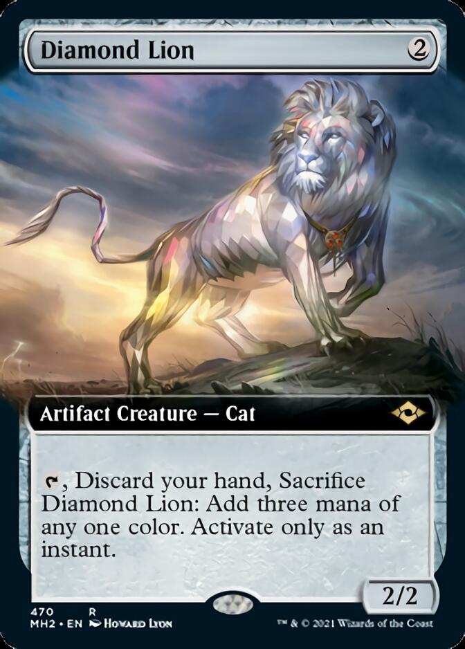 Diamond Lion (Extended Art) [Modern Horizons 2] | Anubis Games and Hobby