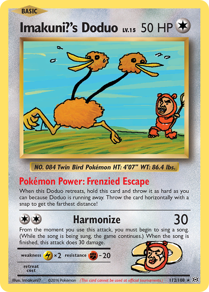 Imakuni?'s Doduo (112/108) [XY: Evolutions] | Anubis Games and Hobby