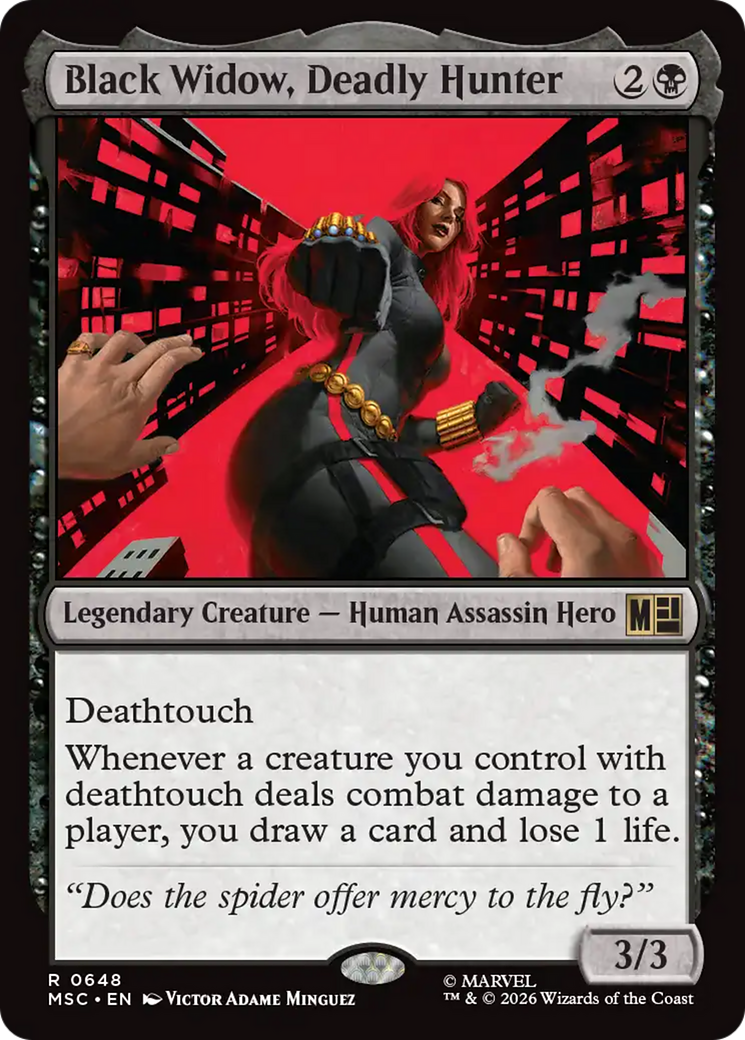 Black Widow, Deadly Hunter [Marvel Super Heroes Commander] | Anubis Games and Hobby