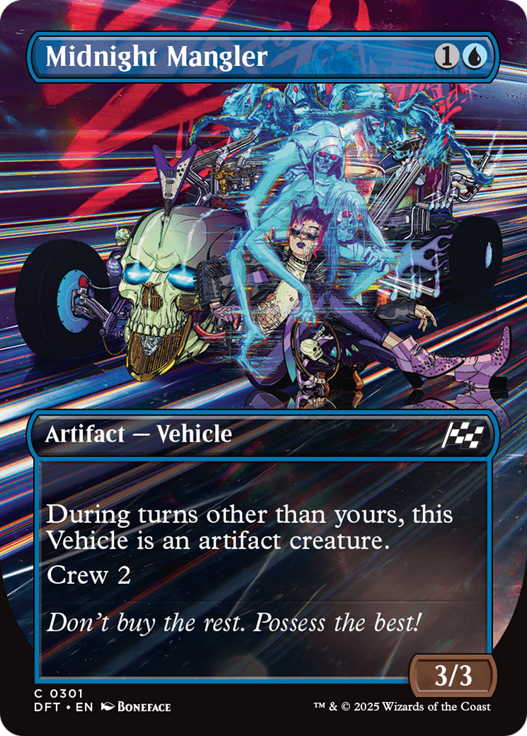 Midnight Mangler (Borderless) [Aetherdrift] | Anubis Games and Hobby